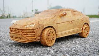 Wood Carving - Lamborghini Urus - Woodworking VN