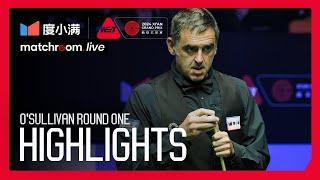 BEST OF Ronnie O'Sullivan In Round One!  | Xi'an Grand Prix 2024