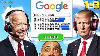 US Presidents Play GOOGLE FEUD 1-3