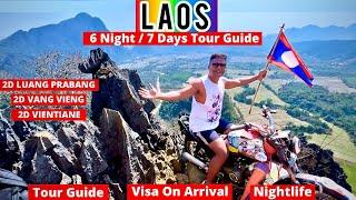 LAOS Tour Guide 2024 | A-Z India to Laos Trip Plan Via Thailand or Vietnam, Itinerary & BUDGET Hindi