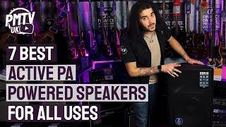 7 Best Active PA Speakers - The Best Powered Speakers For All Uses