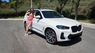 New 2024 BMW X3 xDrive30i Review / 21" M Wheels / M Sport Package / BMW Test Drive Review with Trish