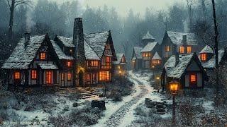 Snowy Medieval Village - Beautiful Celtic Music for Relaxation | Stress Relief, Healing Your Mind