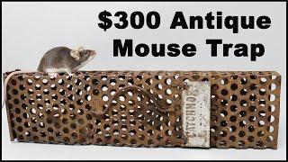 Does This $300 Rare Antique Mousetrap Catch Mice? CATCHMORE From 1928 - Mousetrap Monday
