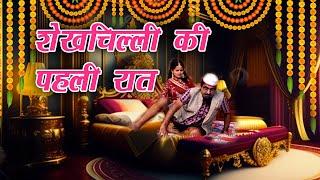 शेखचिल्ली की पहेली रात || new shekhchilli comedy || jai shri krishna shekhchilli