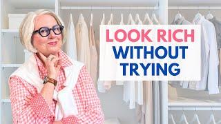 7 OLD MONEY Style RULES Elegant Women OVER 50 Always Follow | Look RICH Without Trying