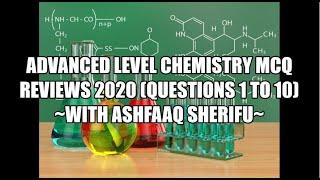 AL 2020 Chemistry MCQ Reviews 1 to 10 (English Medium)