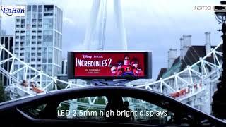 Taxi Top Led Screen Advertising Billboard INDITECH LED