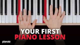 How To Play Piano (Your First Piano Lesson)