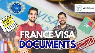 FRANCE VISA DOCUMENTS IN DETAIL | SOP, PROOF OF FUNDS & OTHER IMPORTANT DOCUMENTS |