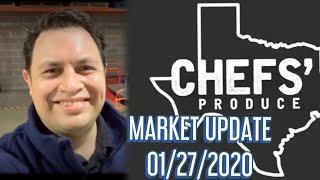 Chefs' Produce Co: Weekly Market Update for 01/27/2020