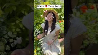 Ranking My Garden Roses By Flavor! 
