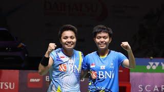 Apriyani RAHAYU/ Siti Fadia Silva RAMADHANTI vs Pearly TAN/ THINAAH Muralitharan | French Open 2022