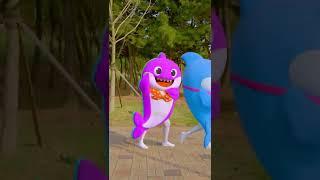 아기상어! 알록달록 색깔로 변신!#컬러 #변신 #BabyShark #shorts
