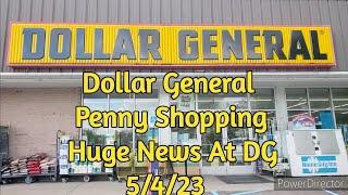 Dollar General Penny Shopping Huge News At DG 5/4/23 #dollargeneral #pennyshopper #pennyshopping
