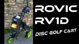 Rovic RV1D Disc Golf Cart Review - Disc Golf Nerd