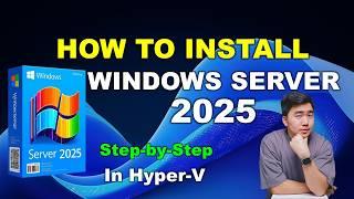 How to download and install  Windows Server 2025 step-by-step