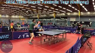 2024 Table Tennis Australia Tour  Long Rally  Attack vs Defence