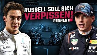 "Kann ich nicht ab": Verstappen lässt kein gutes Haar an Russell! | Analyse F1 Katar 2024