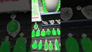 一波绿货来袭️ 辣眼睛 #翡翠 #翡翠手鐲 #珠寶首飾 #jewellery #古玉收藏 #正陽綠翡翠吊墜 #jewelry