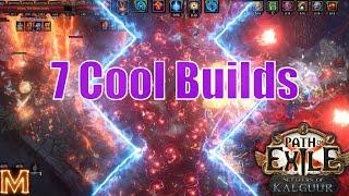 POE 3.25 | My Top 7 Builds In Settler League