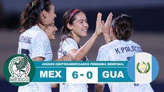 Mexico Femenil vs Guatemala 6-0 Resumen Goles 2023