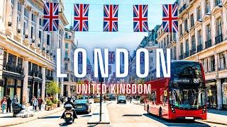 London Tour | From Big Ben to the Shard | From Buckingham Palace to Sherlock Holmes Museum | UK [4K]