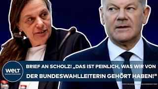 AMPEL-AUS: Neuwahlen-Hammer! "Das ist peinlich, was wir von der Bundeswahlleiterin gehört haben!"