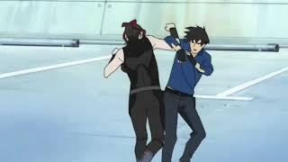 Anime fight scenes || Real Drive (2008)