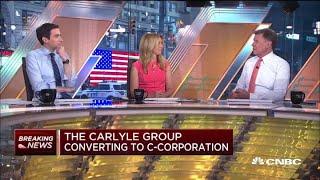 The Carlyle Group announces conversion to C corporation