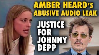 Justice For Johnny Depp - Amber Heard Audio Leak Reveals Truth