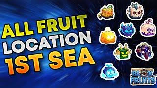 ALL Fruit Spawn Location in First Sea (Bloxfruits)