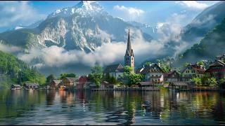 Hallstatt, Austria — Fairy Tale Town Walking Tour | Autumn Lake Views in 4K