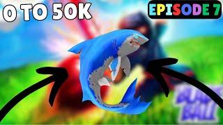 0 TO 50K RAP BLADE BALL TRADING SERIES | ep.7 (SHARK STEAL )