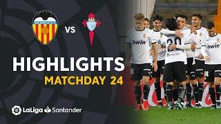 Highlights Valencia CF vs RC Celta (2-0)