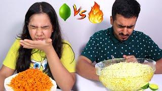 SPICY FOOD VS SOUR FOOD CHALLENGE