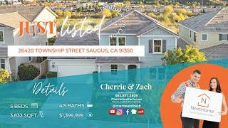 𝐉𝐔𝐒𝐓 𝐋𝐈𝐒𝐓𝐄𝐃 •26420 Township St Saugus, CA• 𝐁𝐘:: 𝐂𝐇𝐄𝐑𝐑𝐈𝐄 & 𝐙𝐀𝐂𝐇