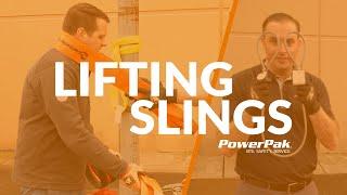 Lifting Sling Comparison Video - Round Sling, Flat Sling, Chain, and Wire.