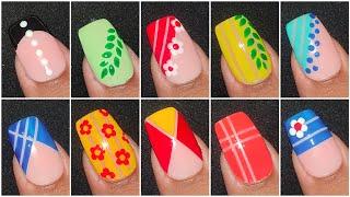 Home Nail Art Hacks: Create Stunning Designs Easily | Nail designs tutorial for beginners 