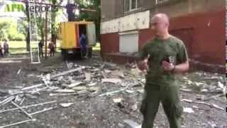 Why does Ukrainian artillery  shell living districts of Gorlovka? Сhronology15 ,16. 07. 2015