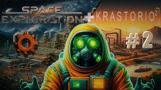 Race Against Time and Space #2 (Factorio Space Exploration + Krastorio 2)