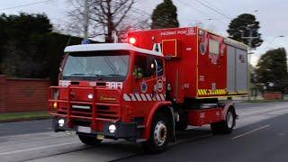 FRV | Hazmat 88 (Transporter Spare) + Pumper 38A Responding Code 1 to Hazmat Incident in Camberwell