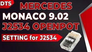 Mercedes DTS Monaco 9.02 Setting and Connection to Work With J2534 Openport 2.0 and not Only