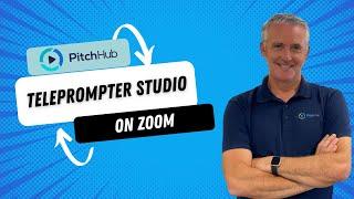 PitchHub Teleprompter Studio on Zoom! Sign up : https://lnkd.in/gMcmaM_P