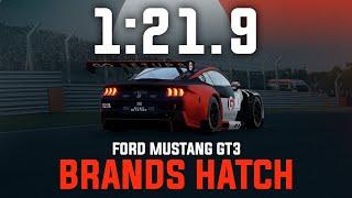 Brands Hatch 1:21.9 - Ford Mustang GT3 - GO Setups | ACC 1.10.3