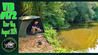 Karpfenangeln VTB 172 - River Vlog August 2024 #fluss #onenighter #kurzsession #fishing #river