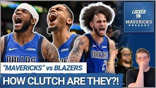 How Dereck Lively Stepped Up in the Mavs' CLUTCH Win Over the Blazers | Mavs Postgame