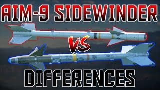 EVERY SIDEWINDER COMPARED: AIM-9B to AIM-9L