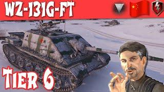 WOT Blitz - WZ-131G-FT Tier 6 Chinese Tank Destroyer Full Tank Review ||WOT Blitz||