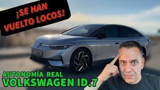 VOLKSWAGEN ID.7 Prueba de AUTONOMÍA REAL MOTORK